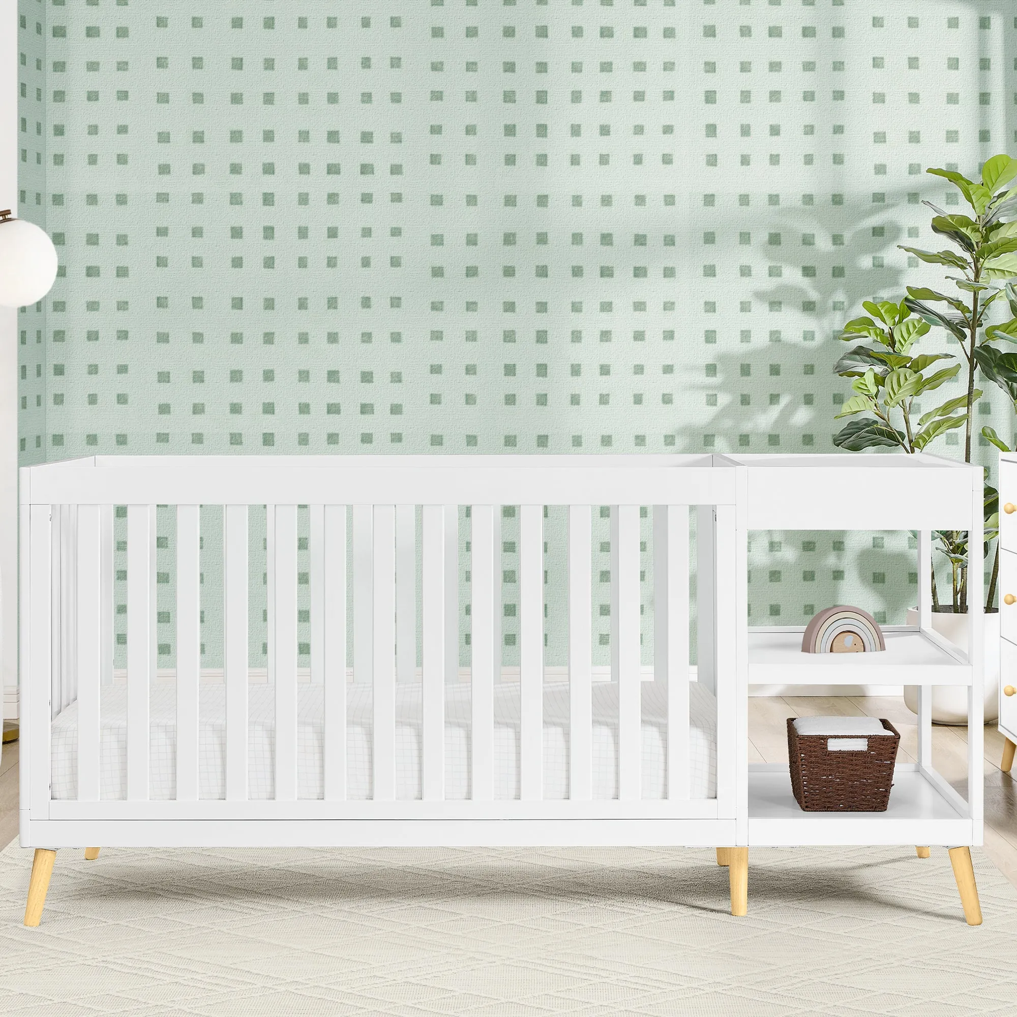 Essex 4-in-1 Convertible Crib and Changer
