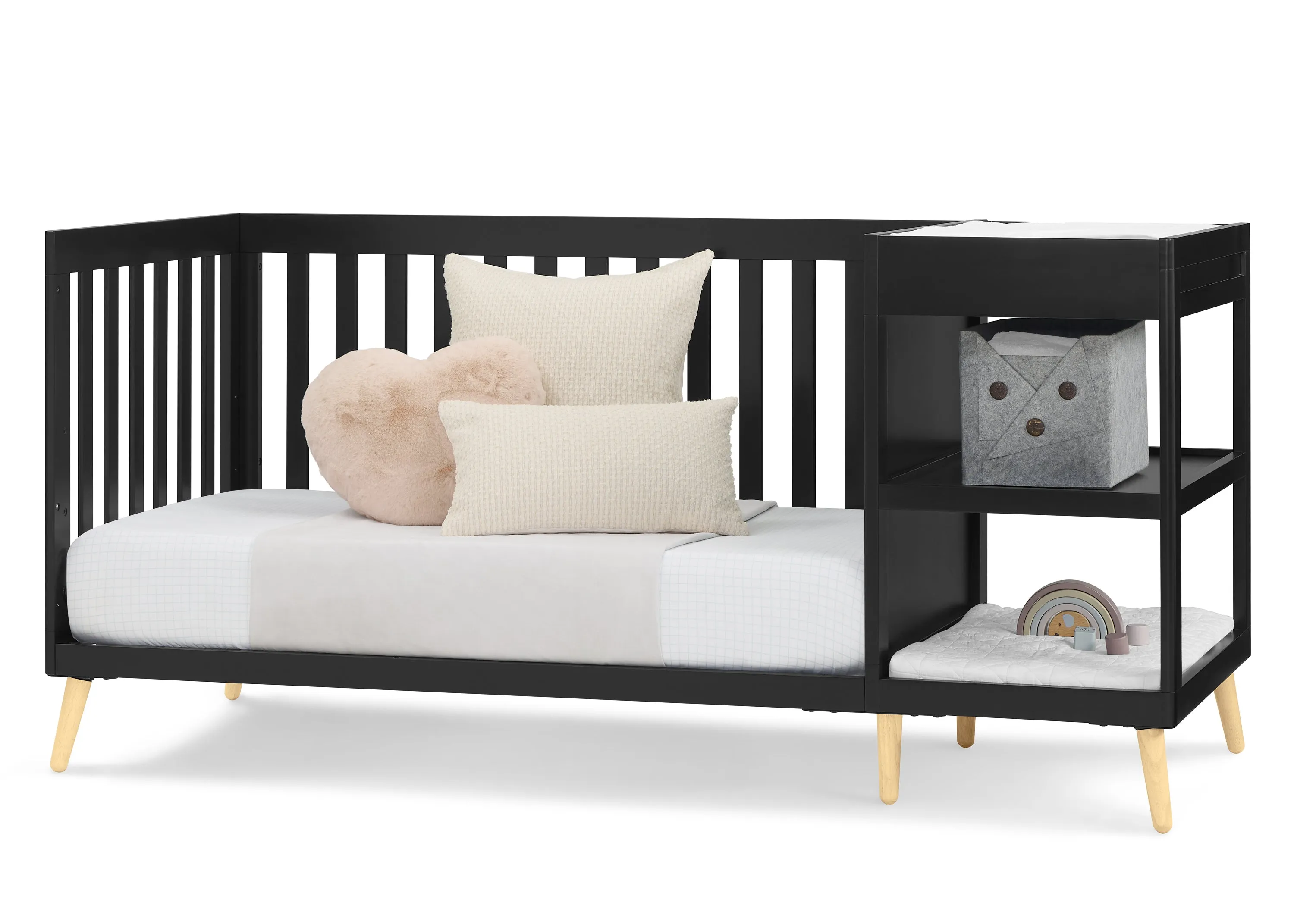 Essex 4-in-1 Convertible Crib and Changer