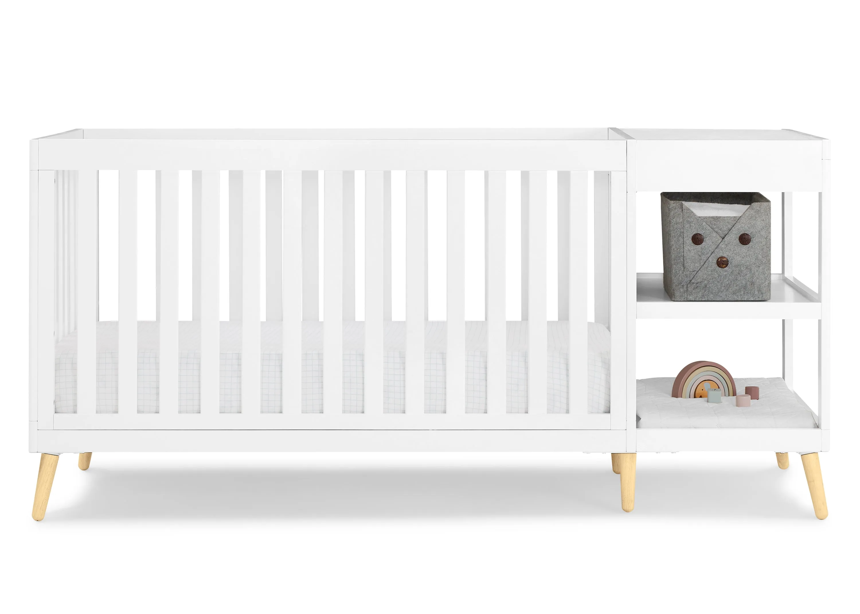Essex 4-in-1 Convertible Crib and Changer