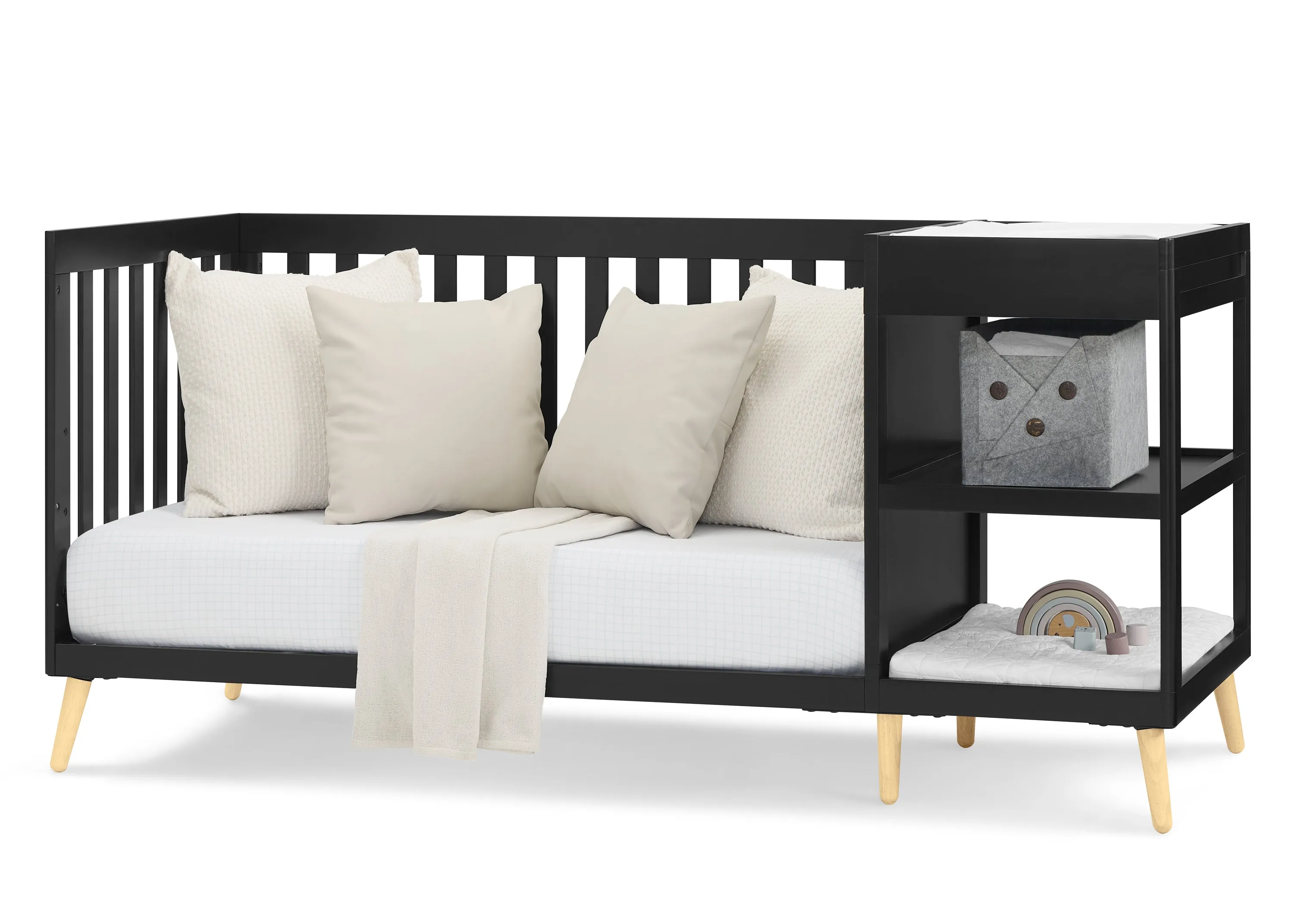 Essex 4-in-1 Convertible Crib and Changer