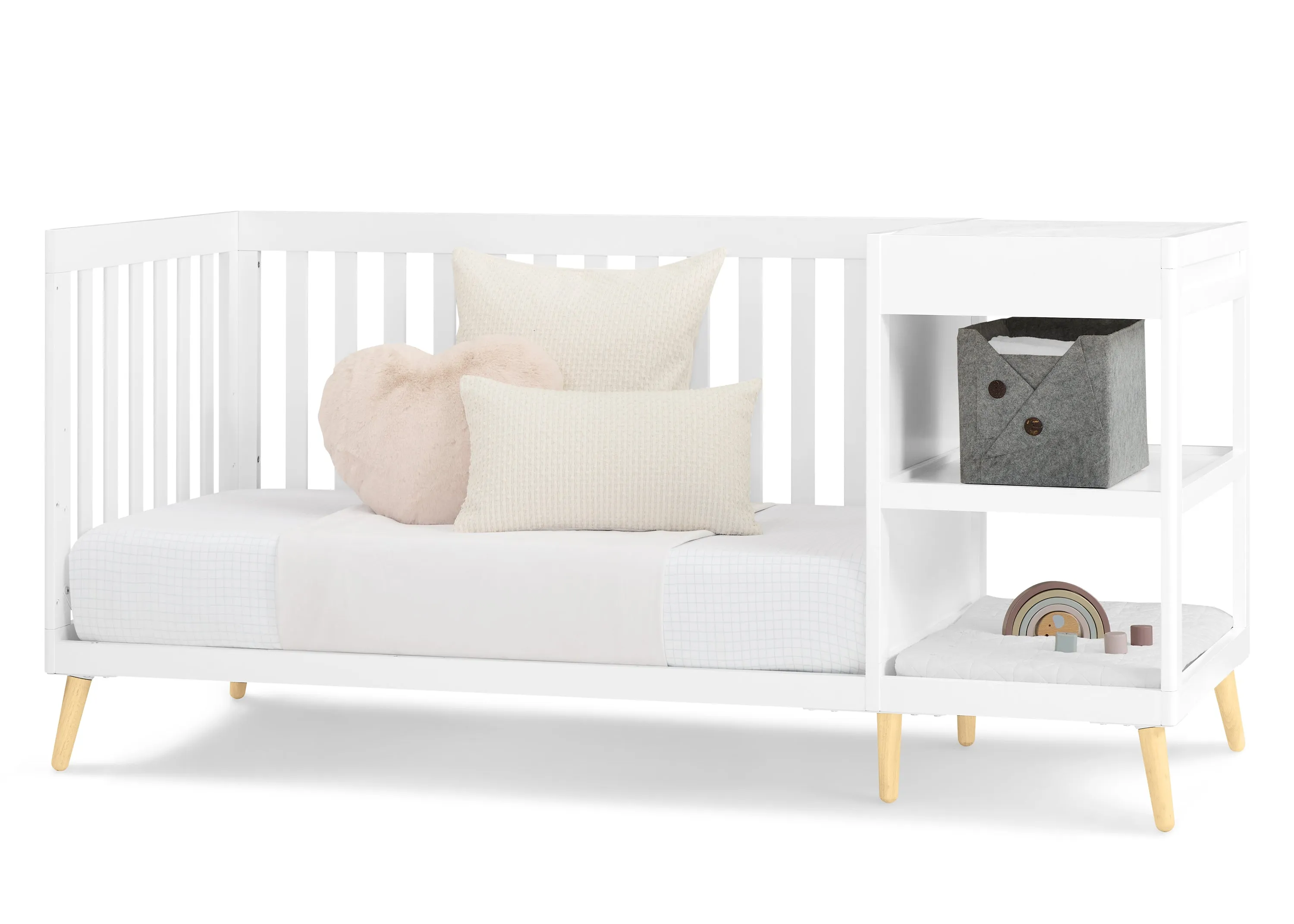 Essex 4-in-1 Convertible Crib and Changer