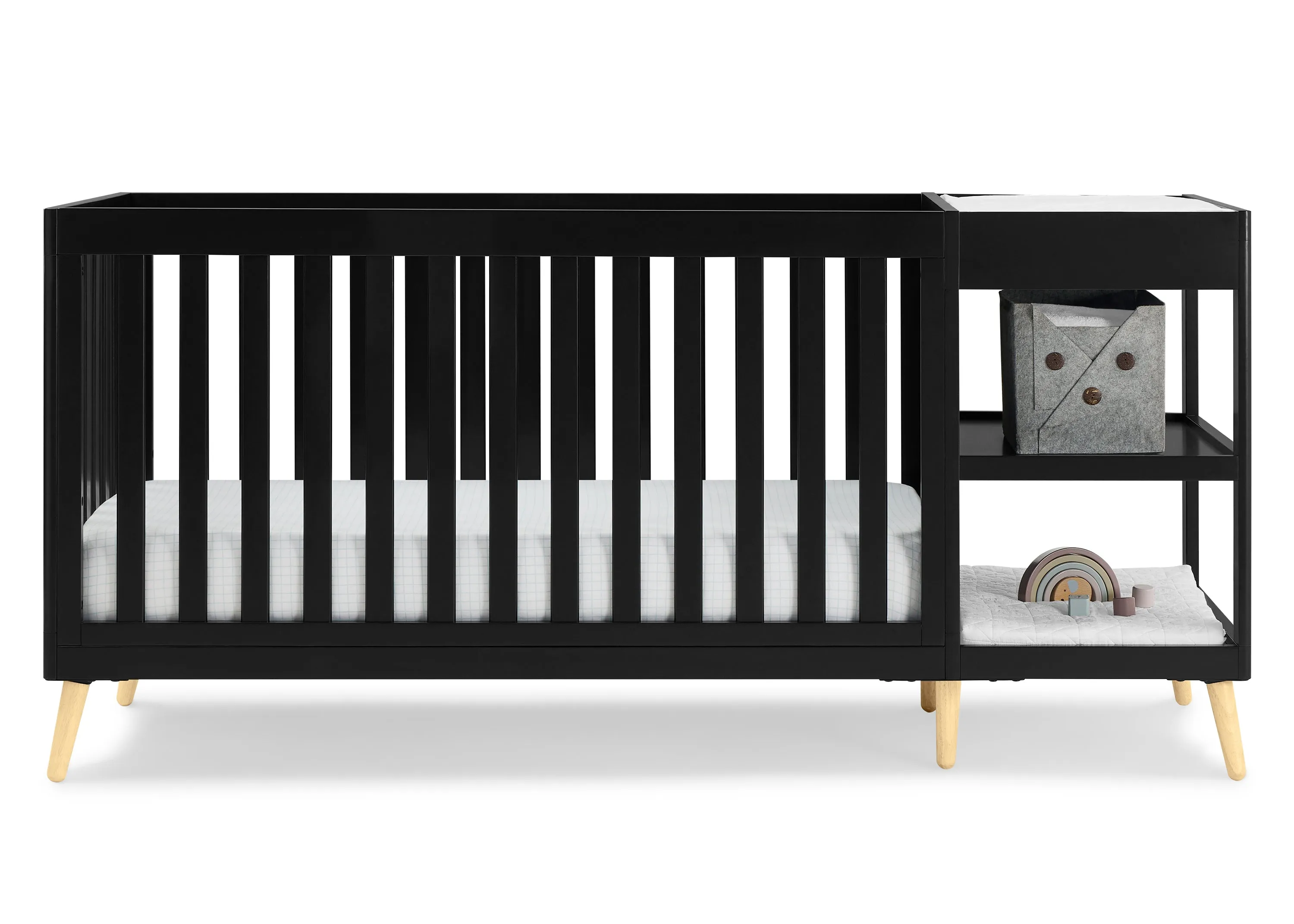Essex 4-in-1 Convertible Crib and Changer