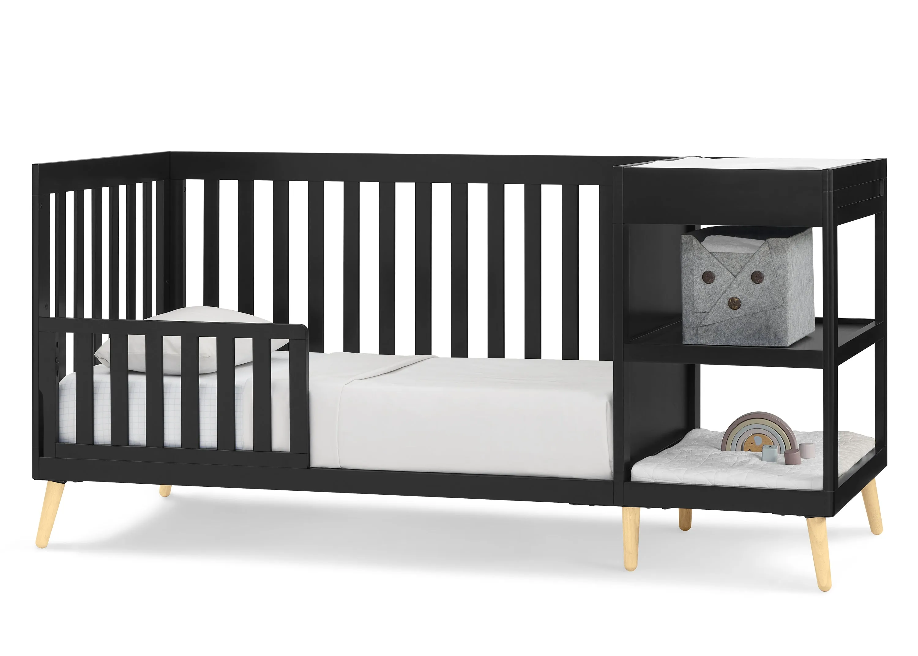 Essex 4-in-1 Convertible Crib and Changer