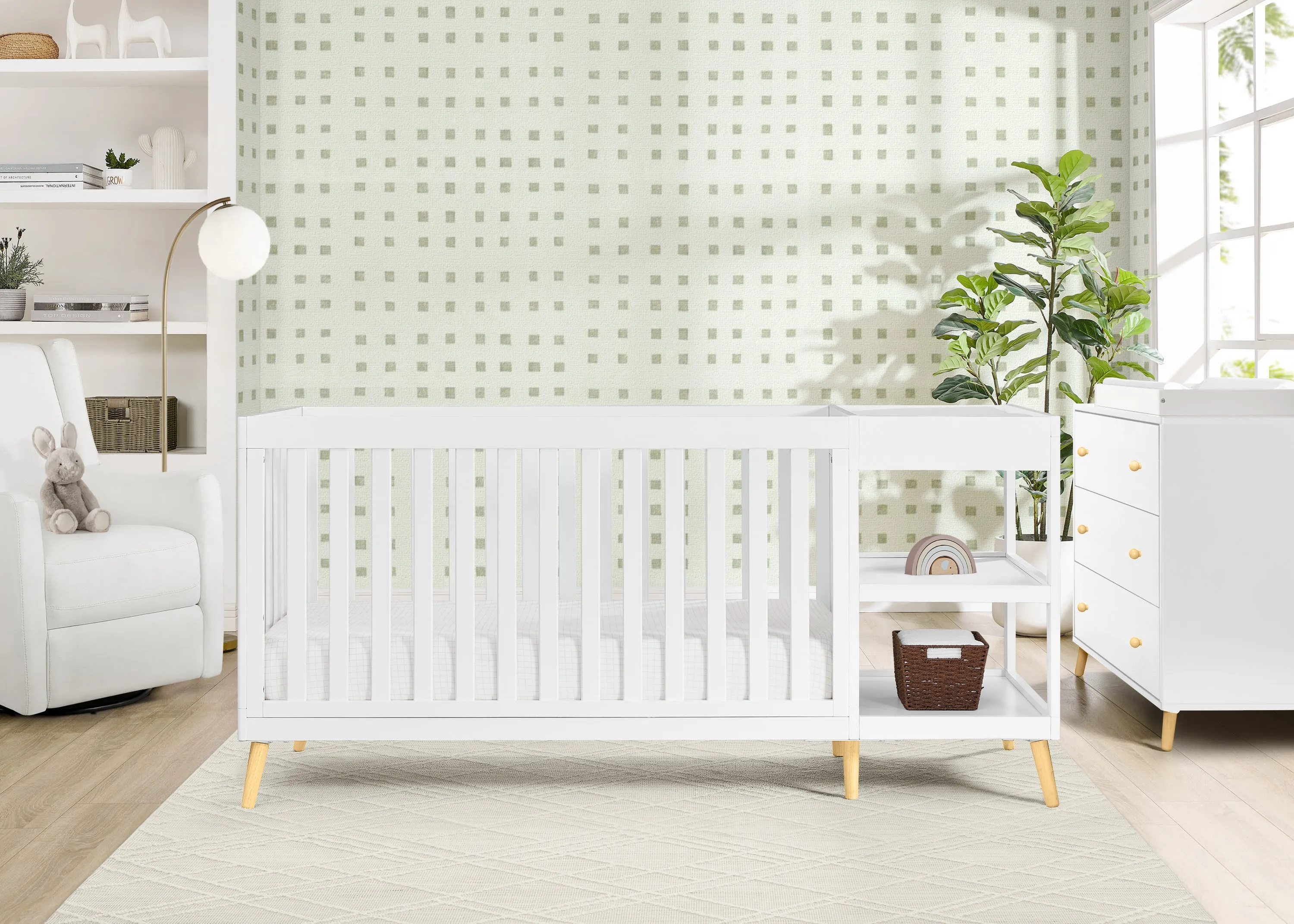 Essex 4-in-1 Convertible Crib and Changer