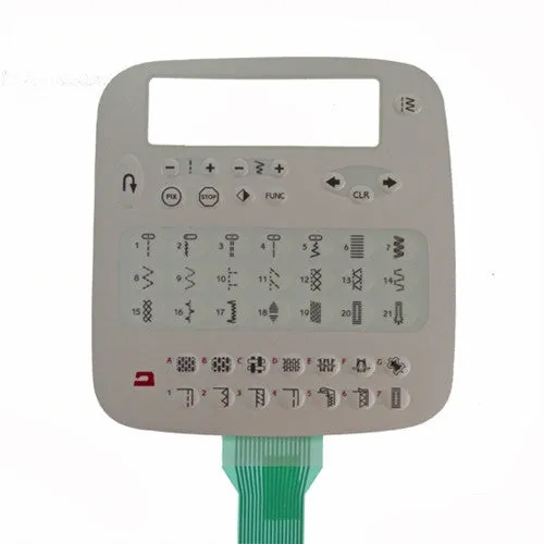 Foil Keyboard for Husqvarna Viking Platinum 730