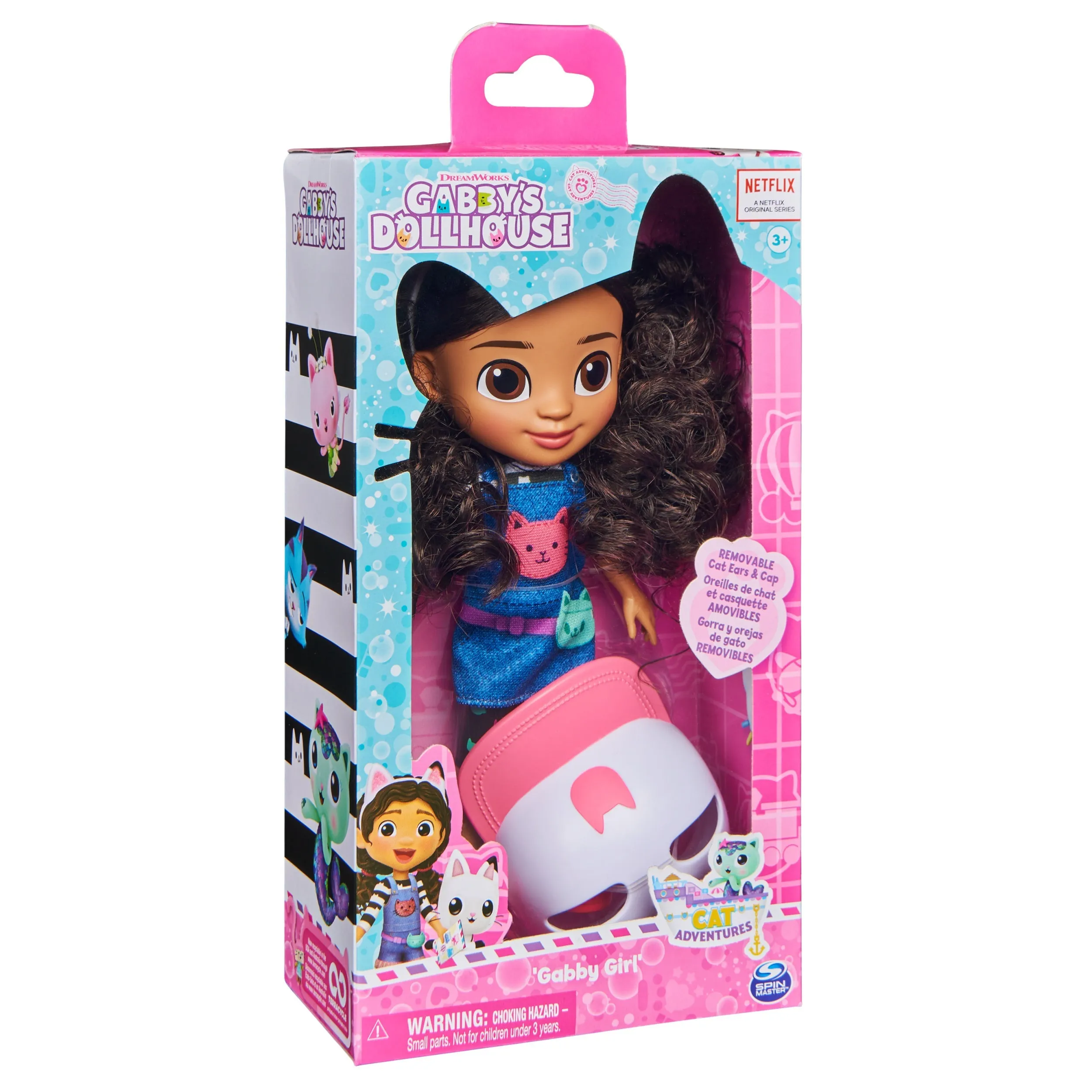 Gabby's Dollhouse, 8-inch Gabby Girl Doll (Travel Edition)
