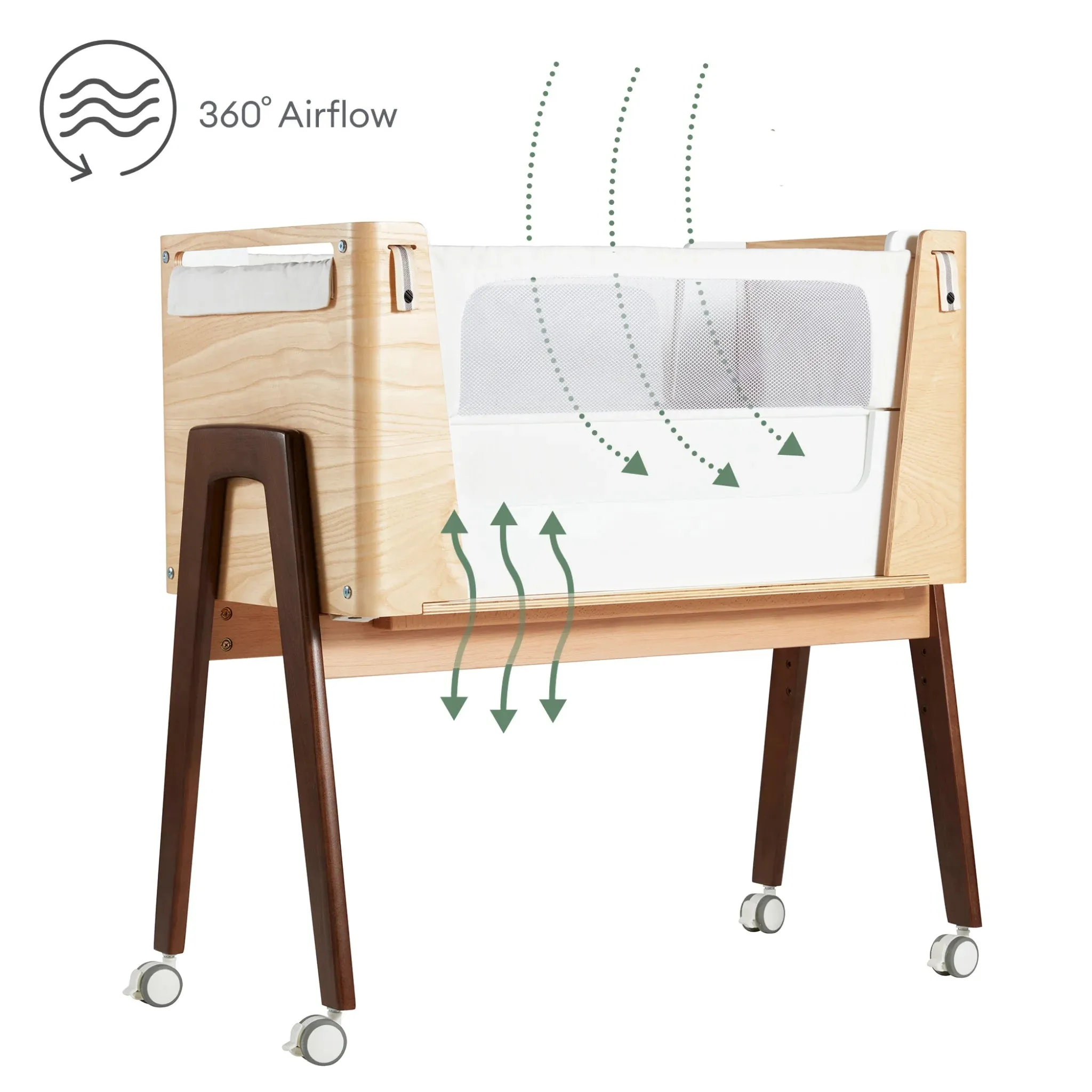 Gaia Baby | Hera Bedside Crib²