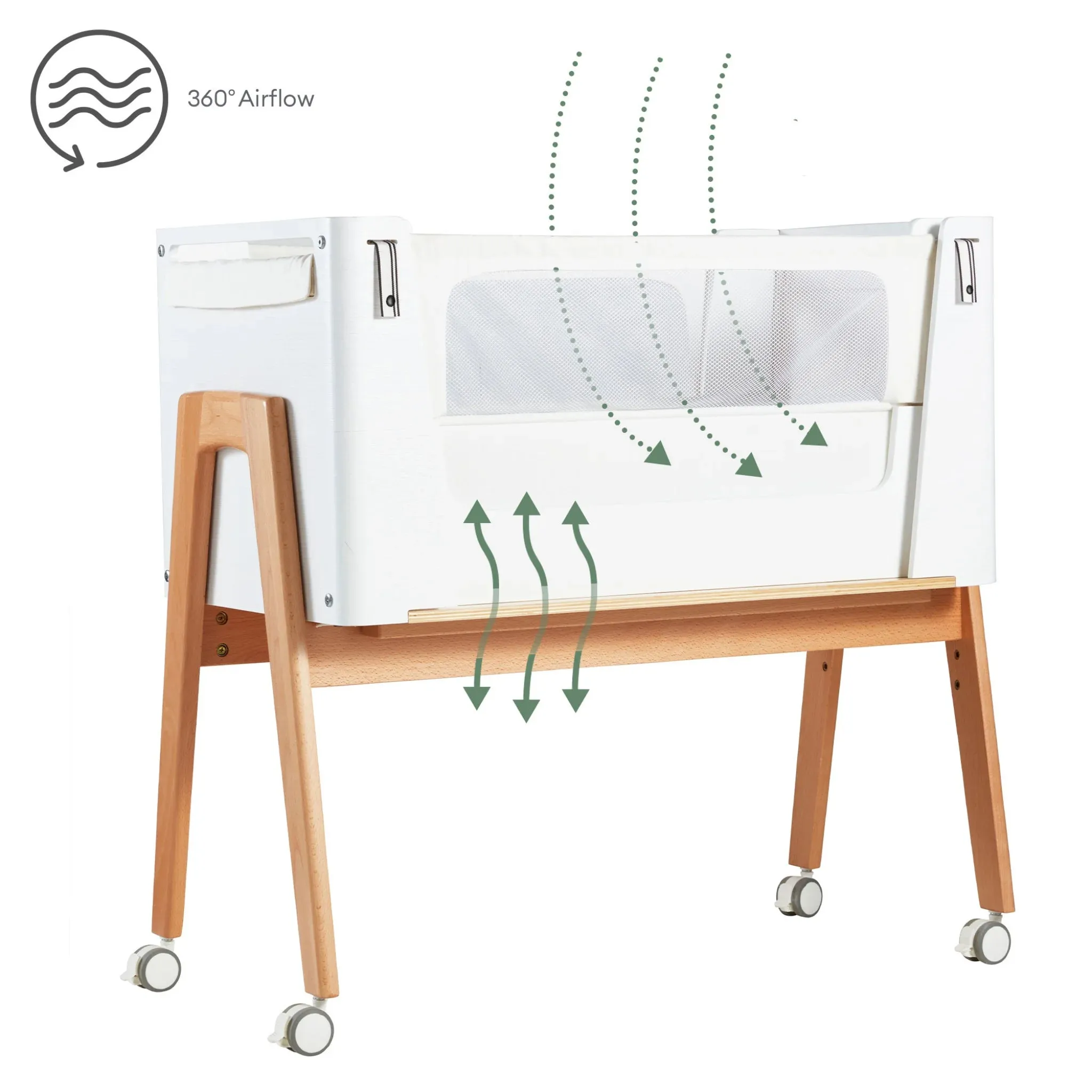 Gaia Baby | Hera Bedside Crib²
