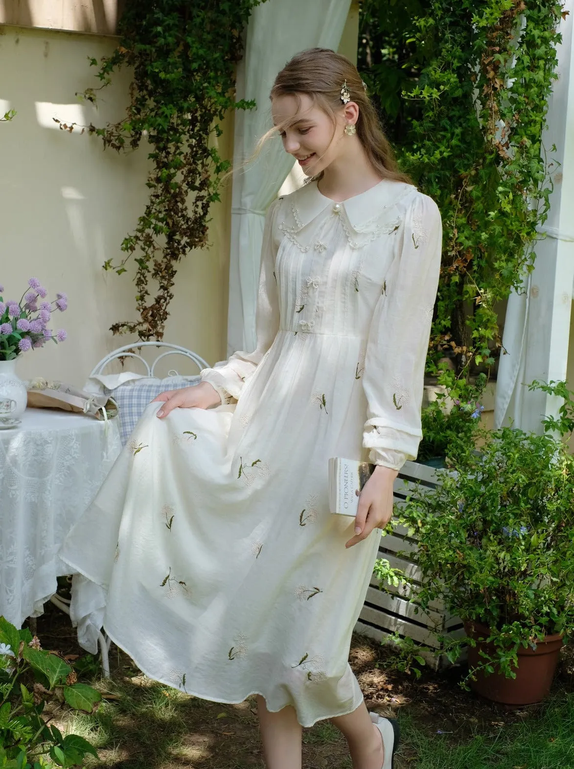 Gentle Baby Flower French Style Dress