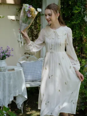Gentle Baby Flower French Style Dress