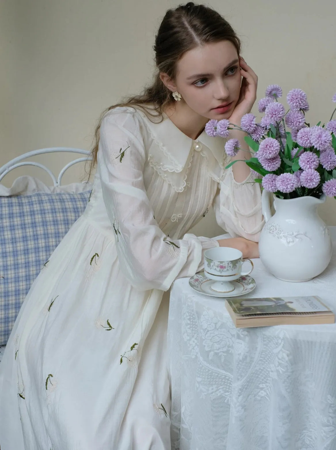 Gentle Baby Flower French Style Dress