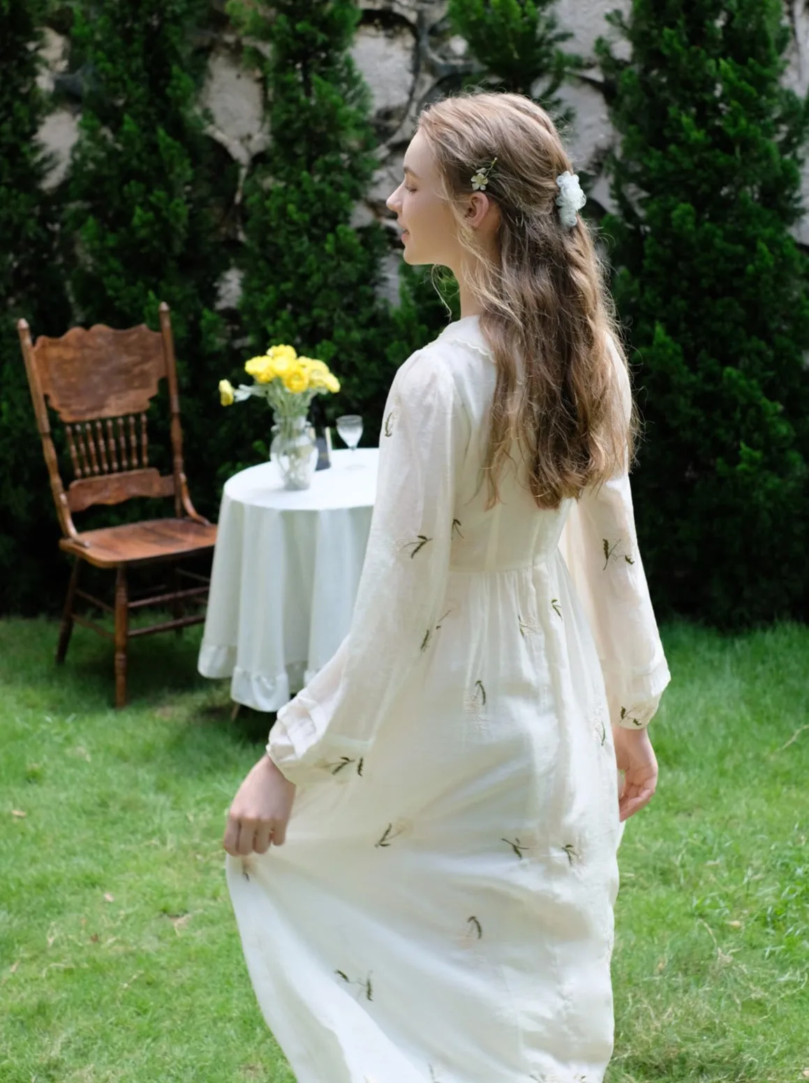 Gentle Baby Flower French Style Dress