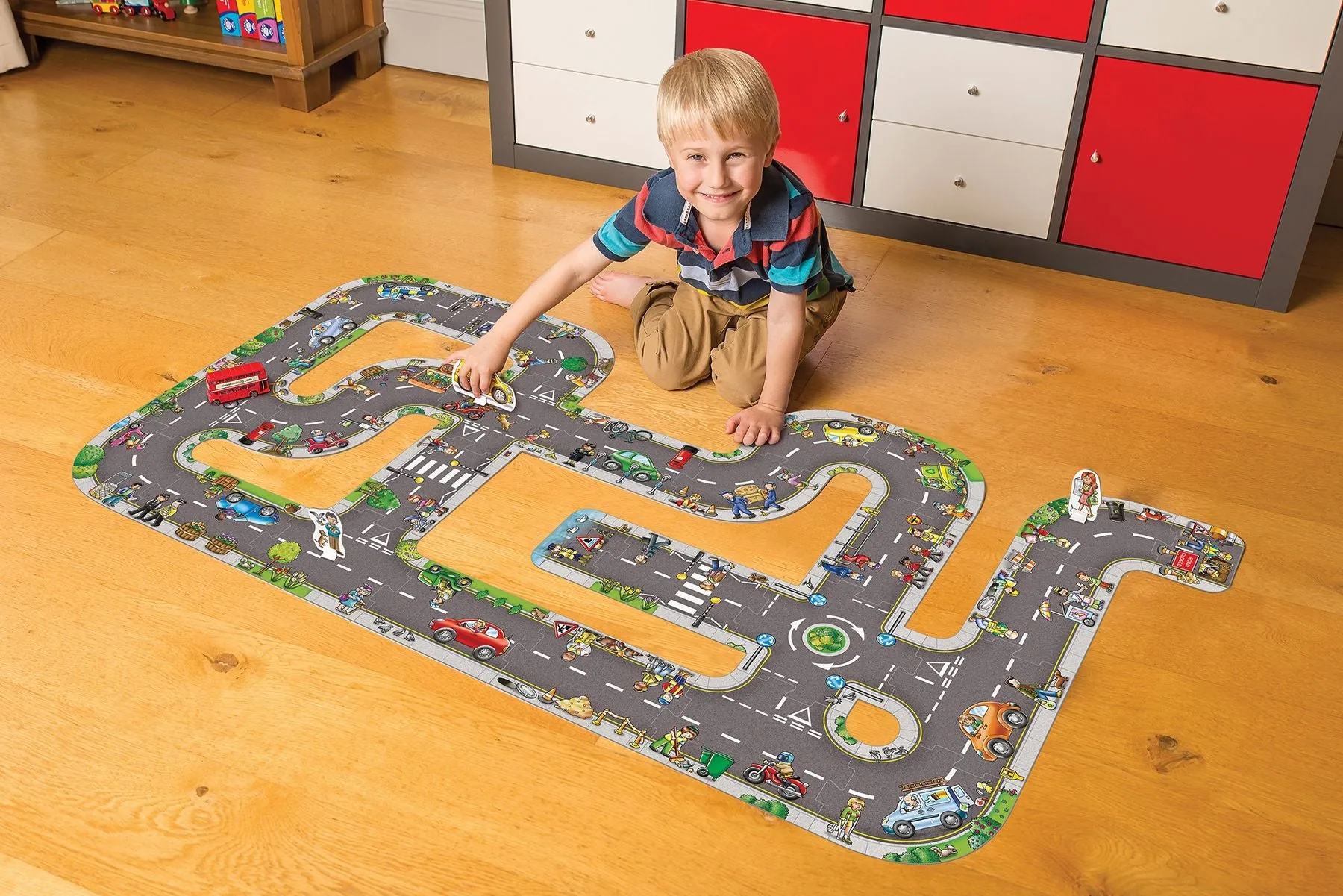 Giant Road Jigsaw - 20 piece floor puzzle by Orchard Toys