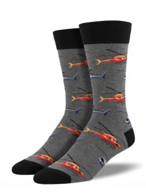 Helicopters Socks (Men's)