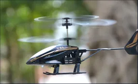Hx713 2 Channel Remote Control Helicopter Gold/Black