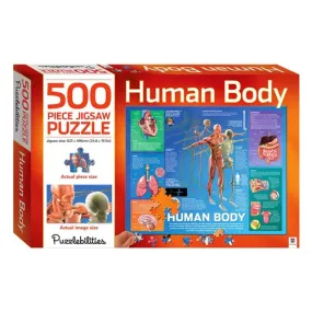 Jigsaw Puzzle 500 Piece Human Body
