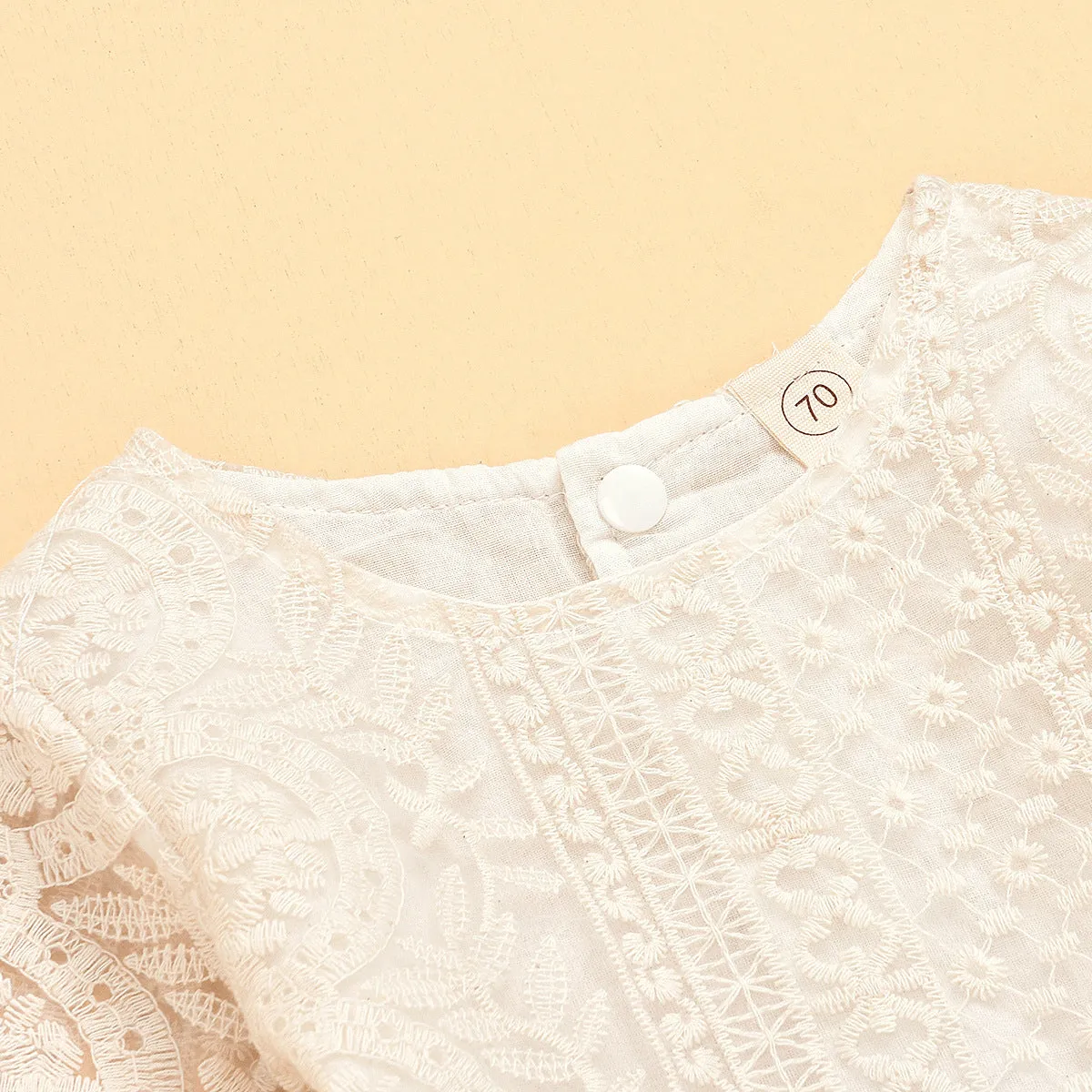Lace baby jumpsuit