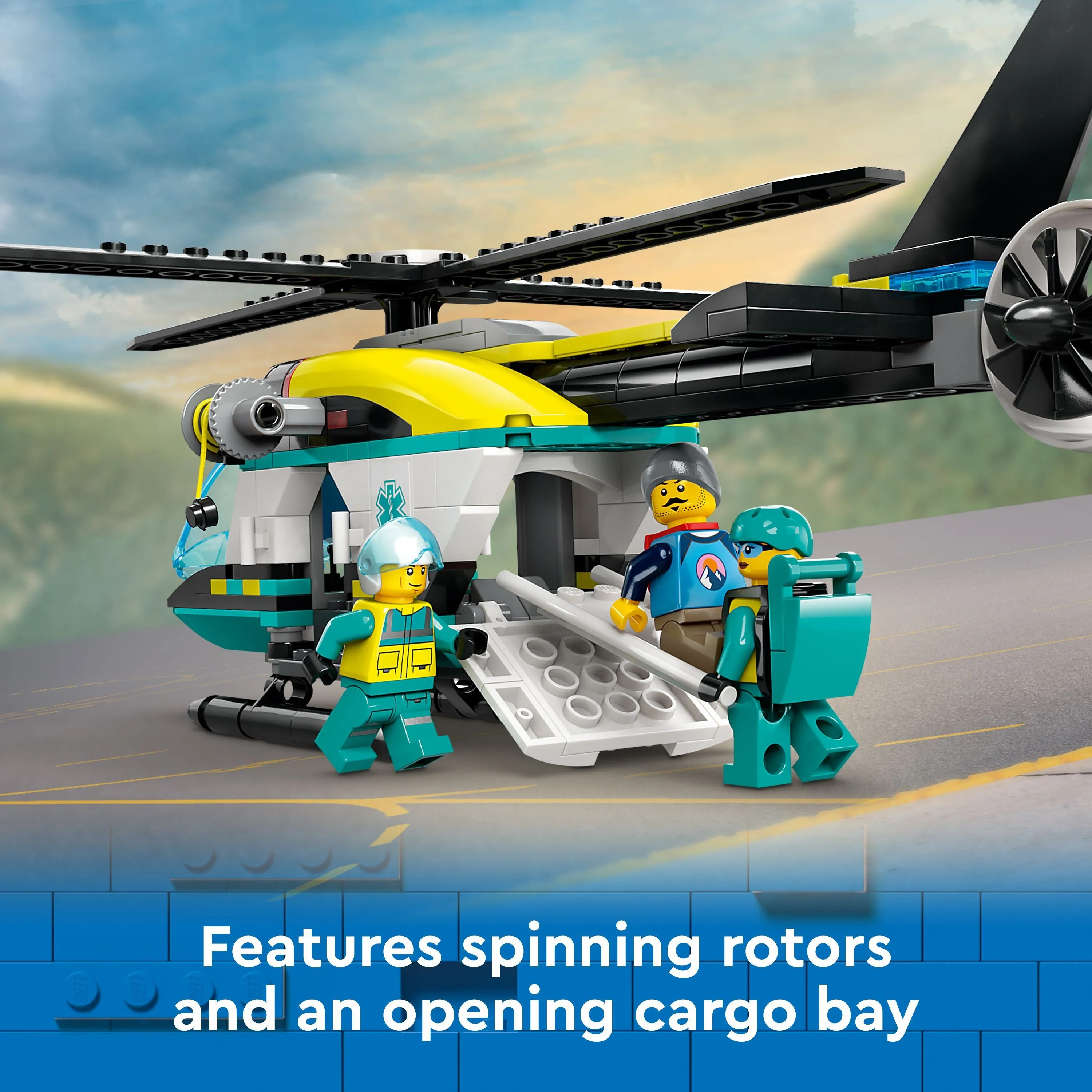 LEGO 60405 City Emergency Rescue Helicopter