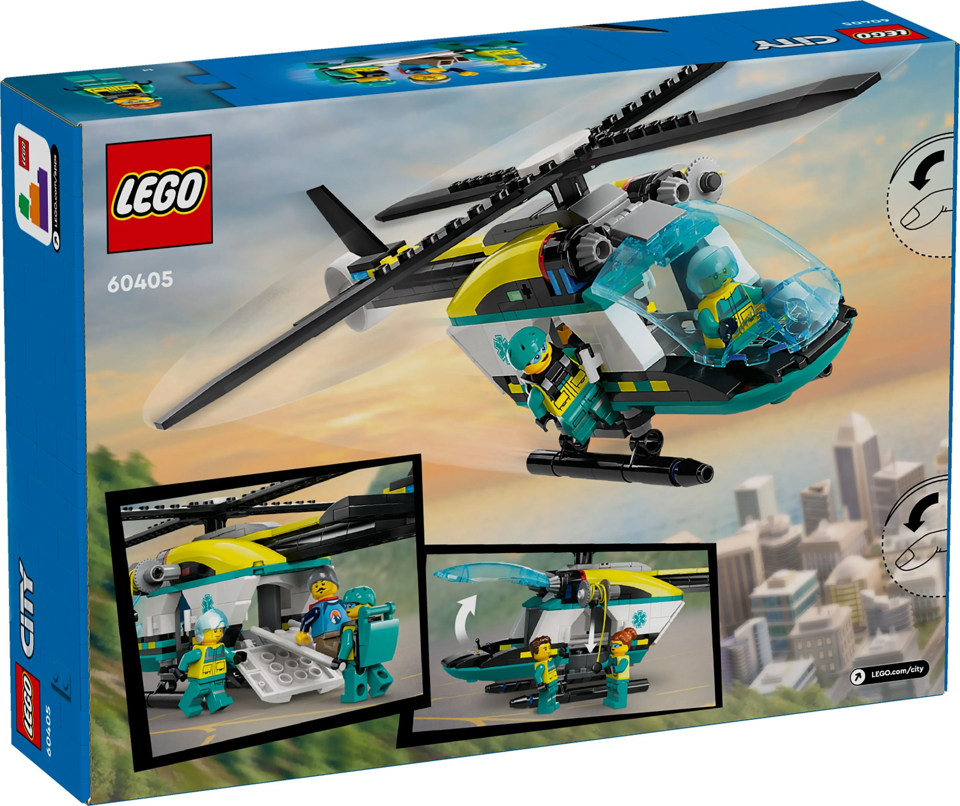 LEGO 60405 City Emergency Rescue Helicopter