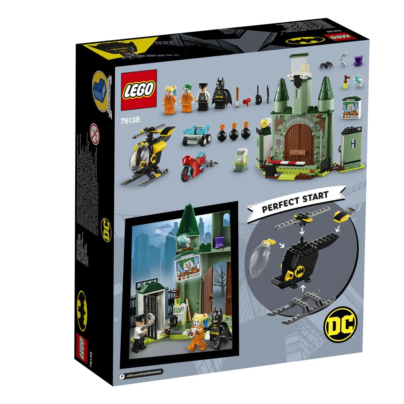 LEGO 76138 Batman DC Batman And The Joker Escape