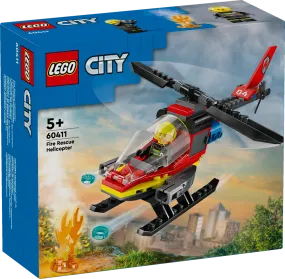 LEGO CITY Fire Rescue Helicopter 60411