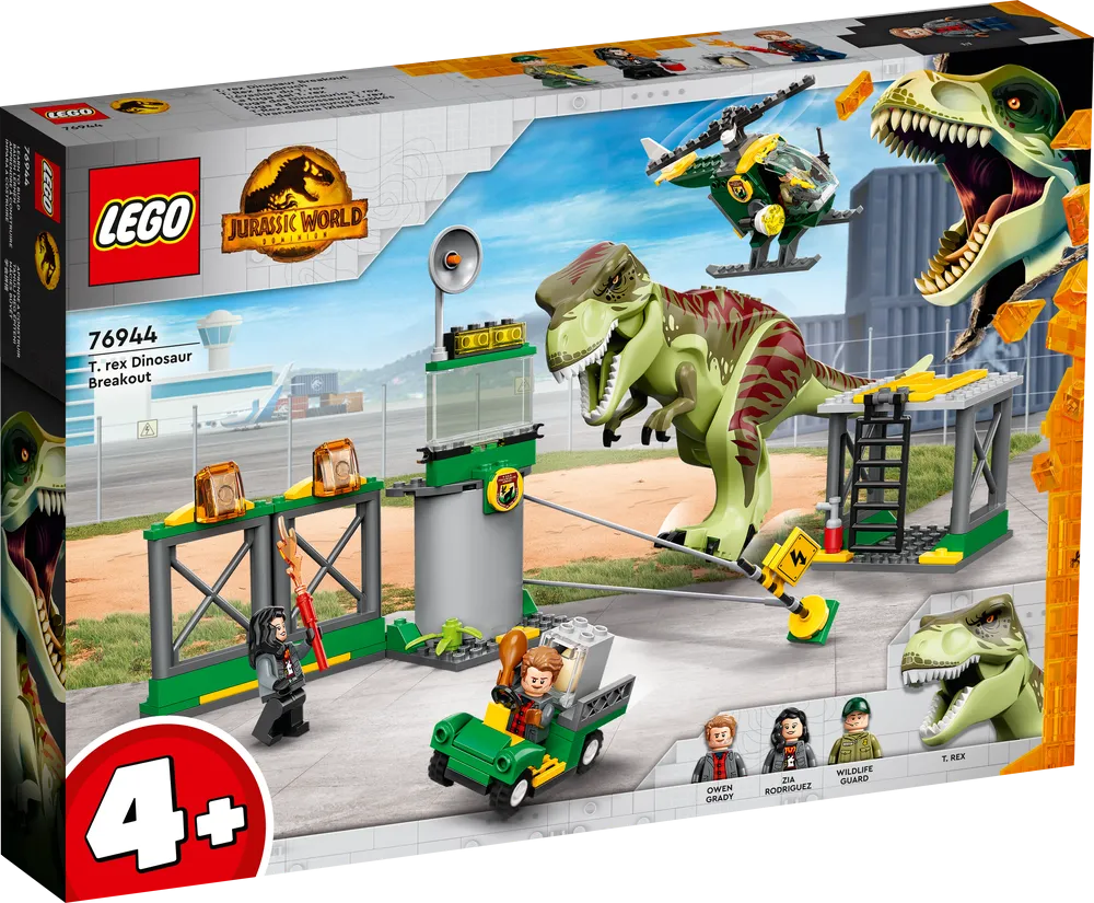 LEGO T. rex Dinosaur Breakout 76944