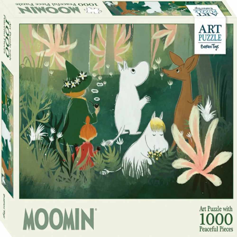 Moomin Art Puzzle 1000 Pieces Enchanted Forest