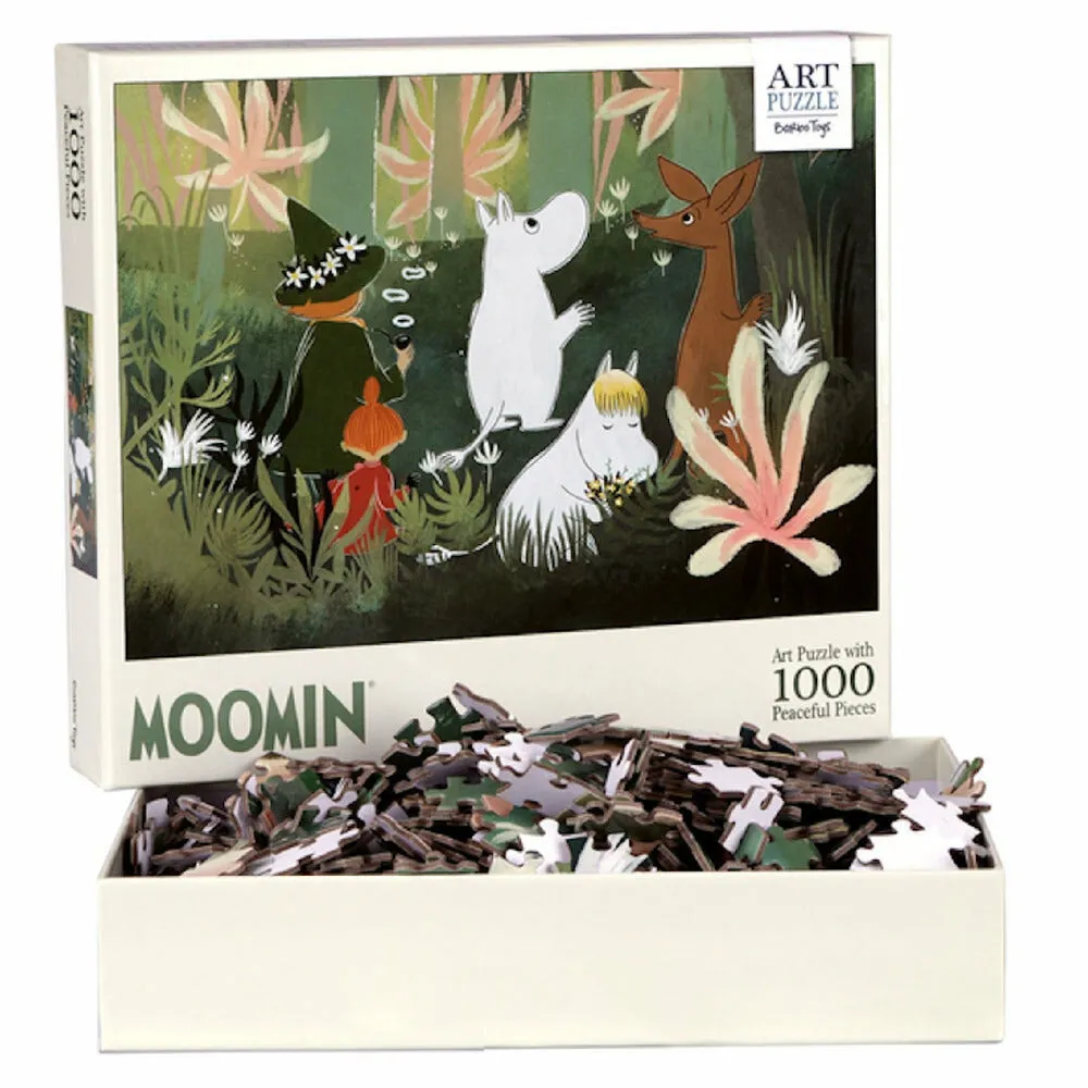 Moomin Art Puzzle 1000 Pieces Enchanted Forest