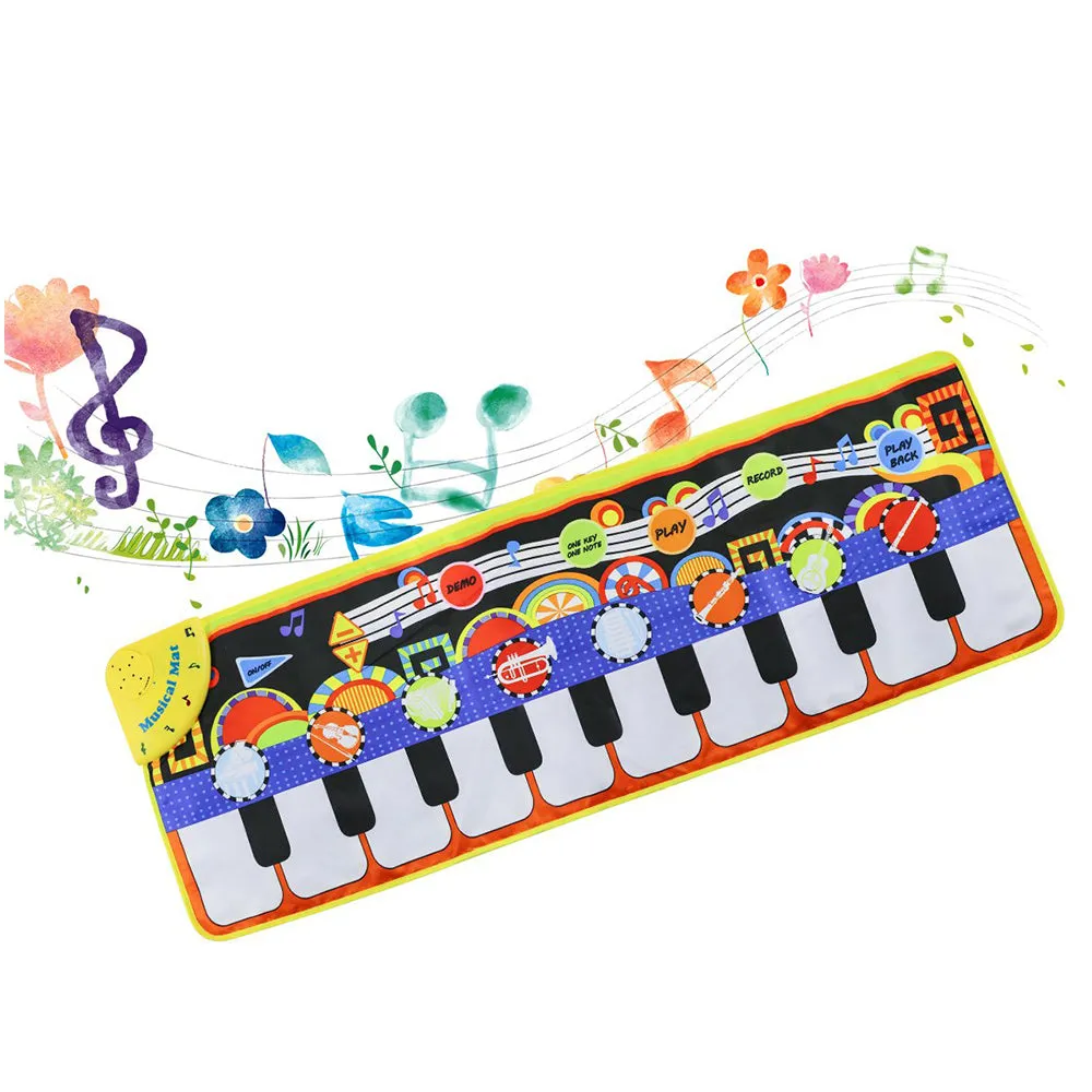 Musical Piano Mat Keyboard Music and Dance Mat- Battery Operated