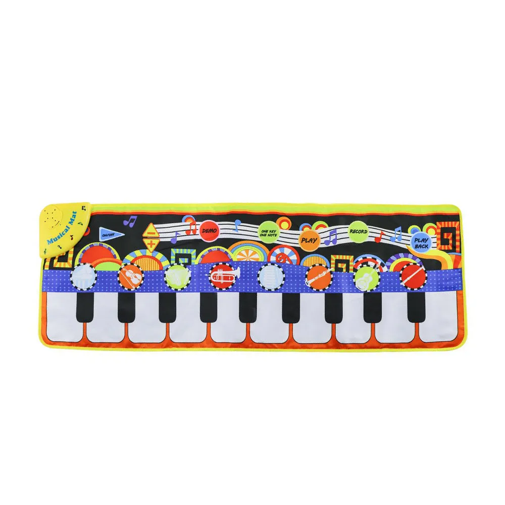 Musical Piano Mat Keyboard Music and Dance Mat- Battery Operated