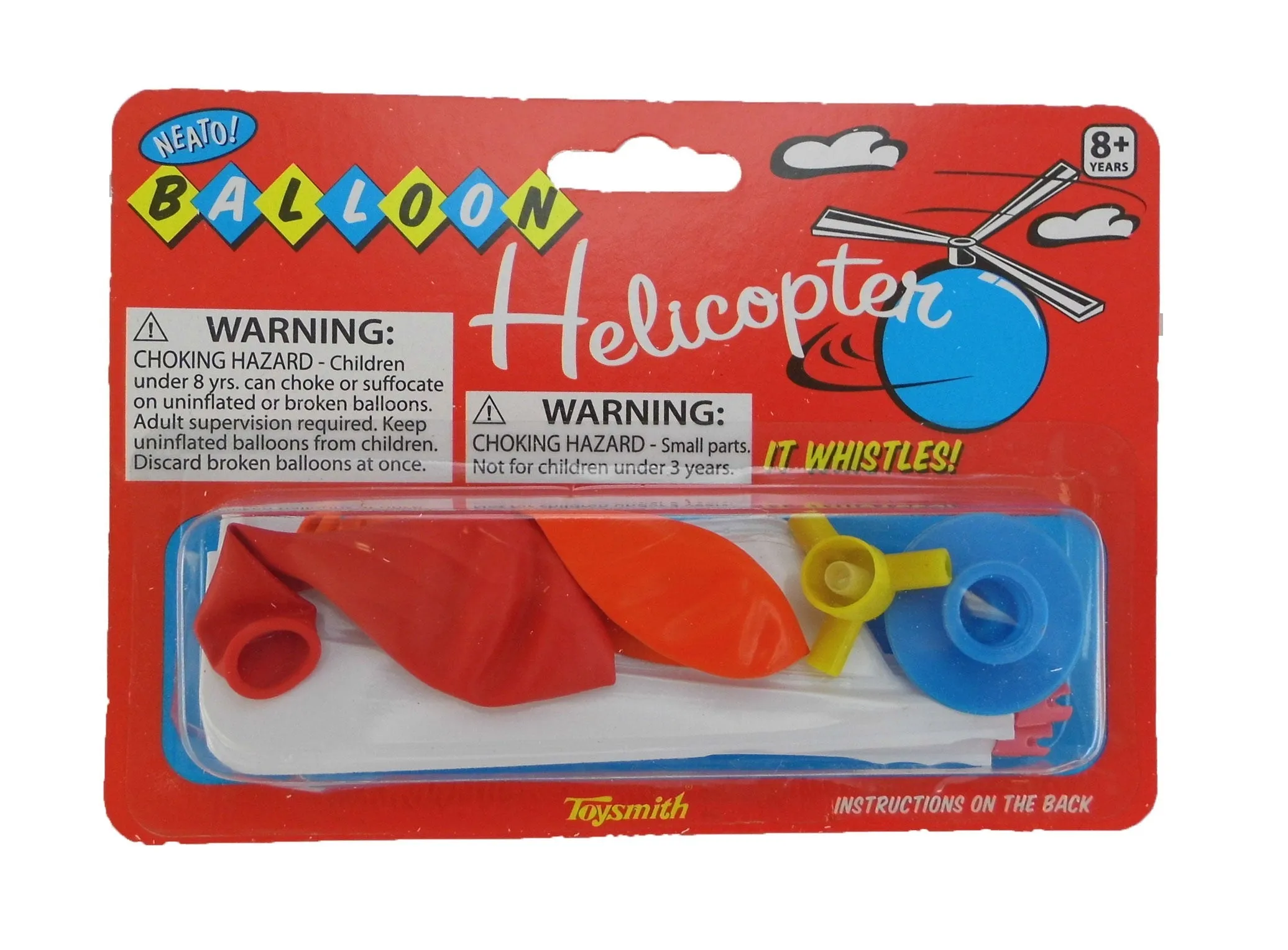 Neato! Classics Whistle Balloon Helicopter Assorted Styles