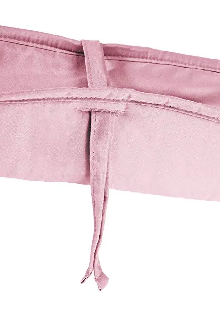 Pink Crib Rail Guard - 2 Piece