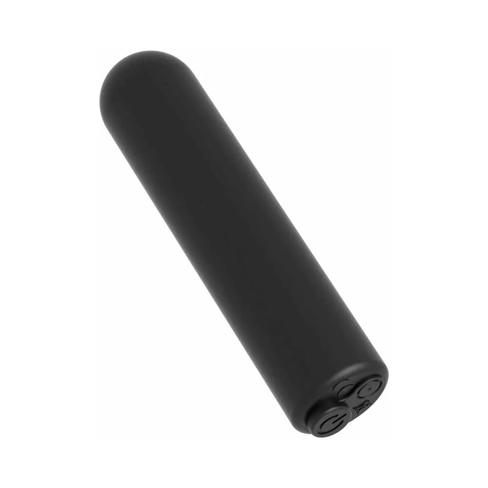 Pipedream Anal Fantasy Collection Vibrating Remote Control Silicone Plug Black