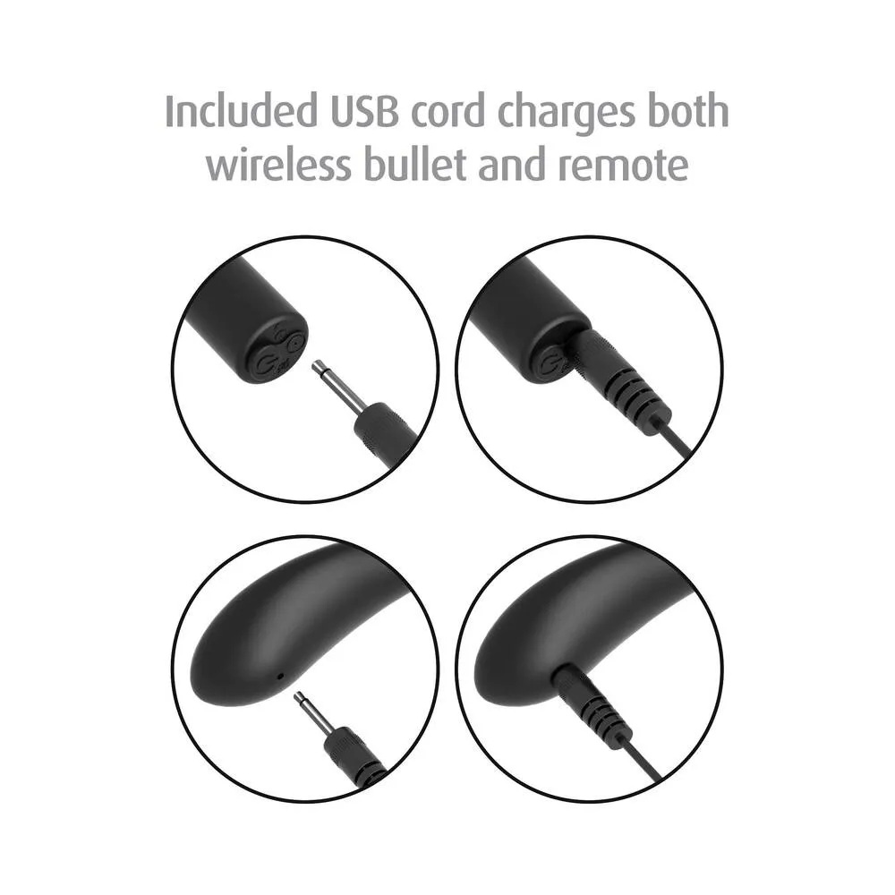 Pipedream Anal Fantasy Collection Vibrating Remote Control Silicone Plug Black