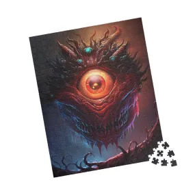 Puzzle, One Eyed Monster (110, 252, 500-piece) - DnD, RPG, Tabletop, Beholder