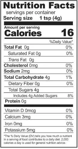 Rainy Day Foods Gluten-Free Honey Powder 65 oz #10 Can - 461 Servings