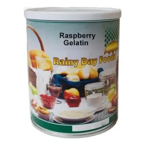 Rainy Day Foods Raspberry Gelatin 27 oz #2.5 Can - 30 Servings
