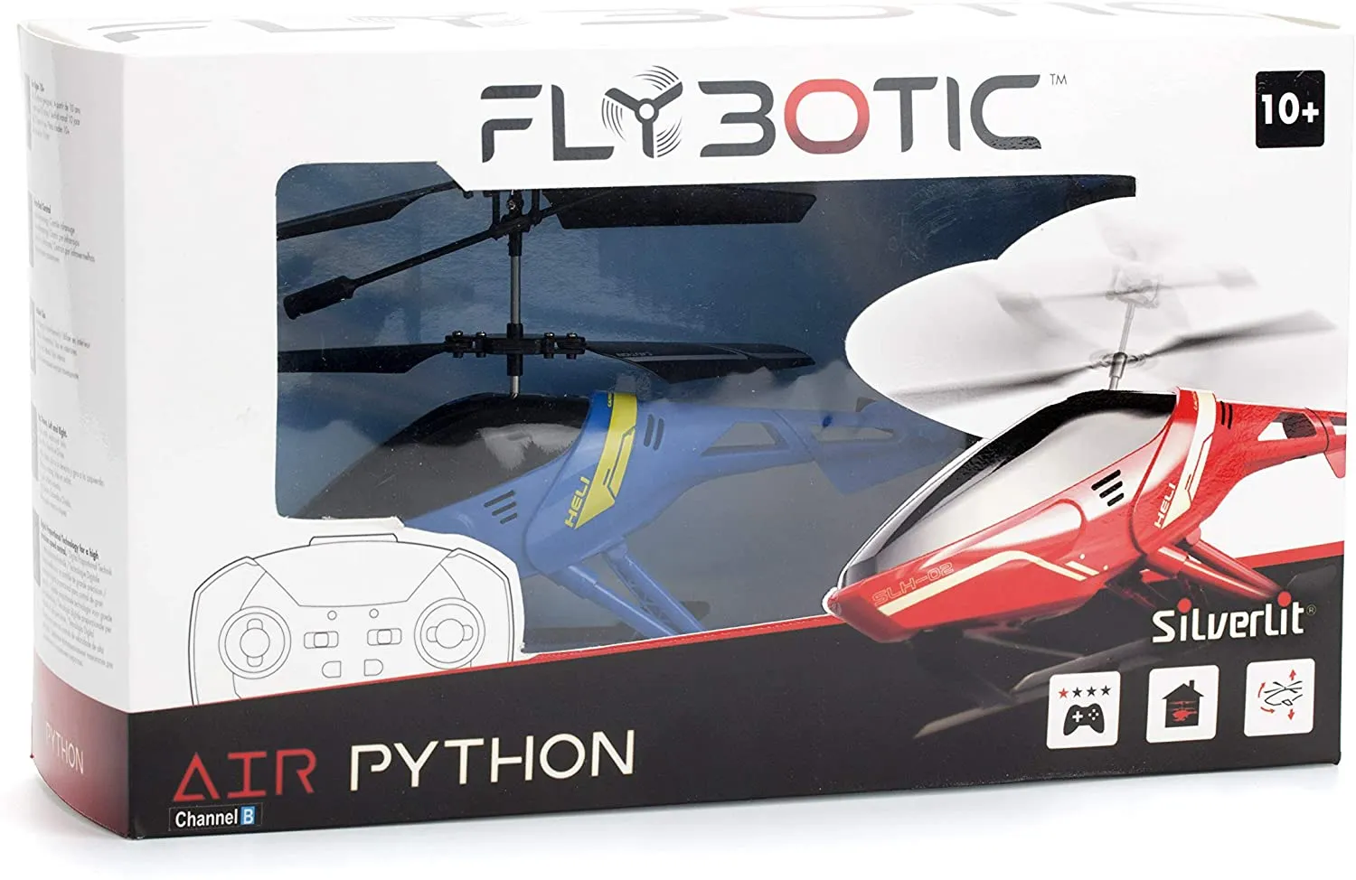 Silverlit Flybotic Remote Control Air Python Blue & Black