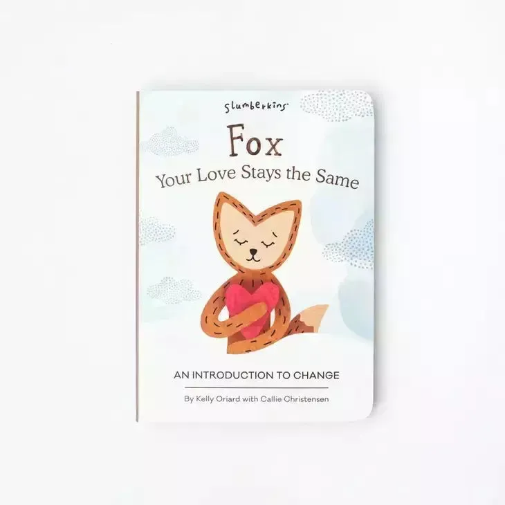 Slumberkins Maple Fox Snuggler Bundle - Family Change