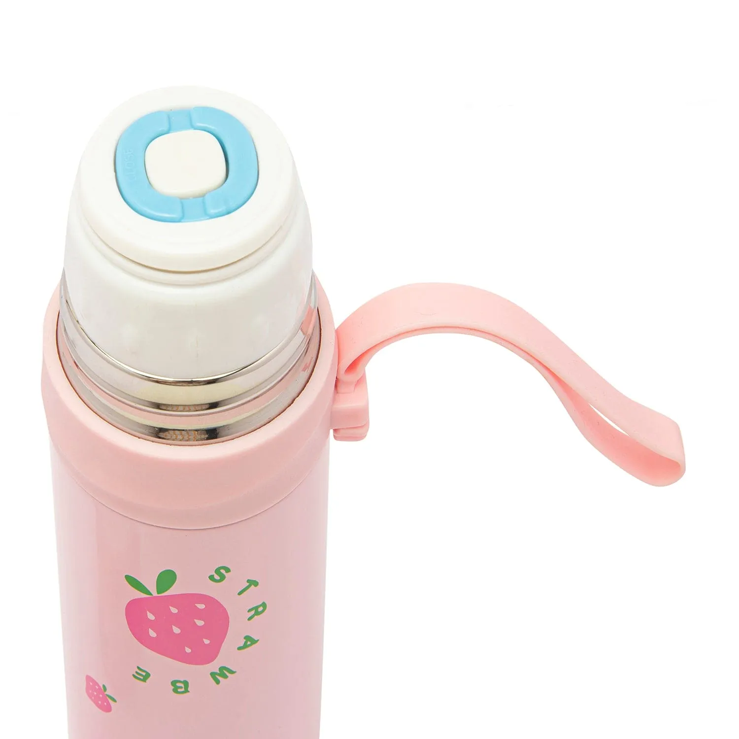 Strawberry Pink 350 ml Stainless Steel Flask