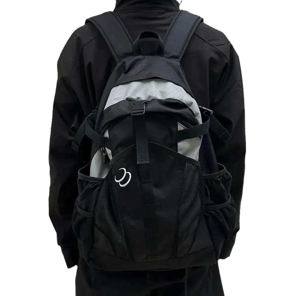 UAKISS  -  Fashion Men Backpack Man New Large-capacity Leisure Travel Shoulders Bag Men's Schoolbag Waterproof College Students Bags