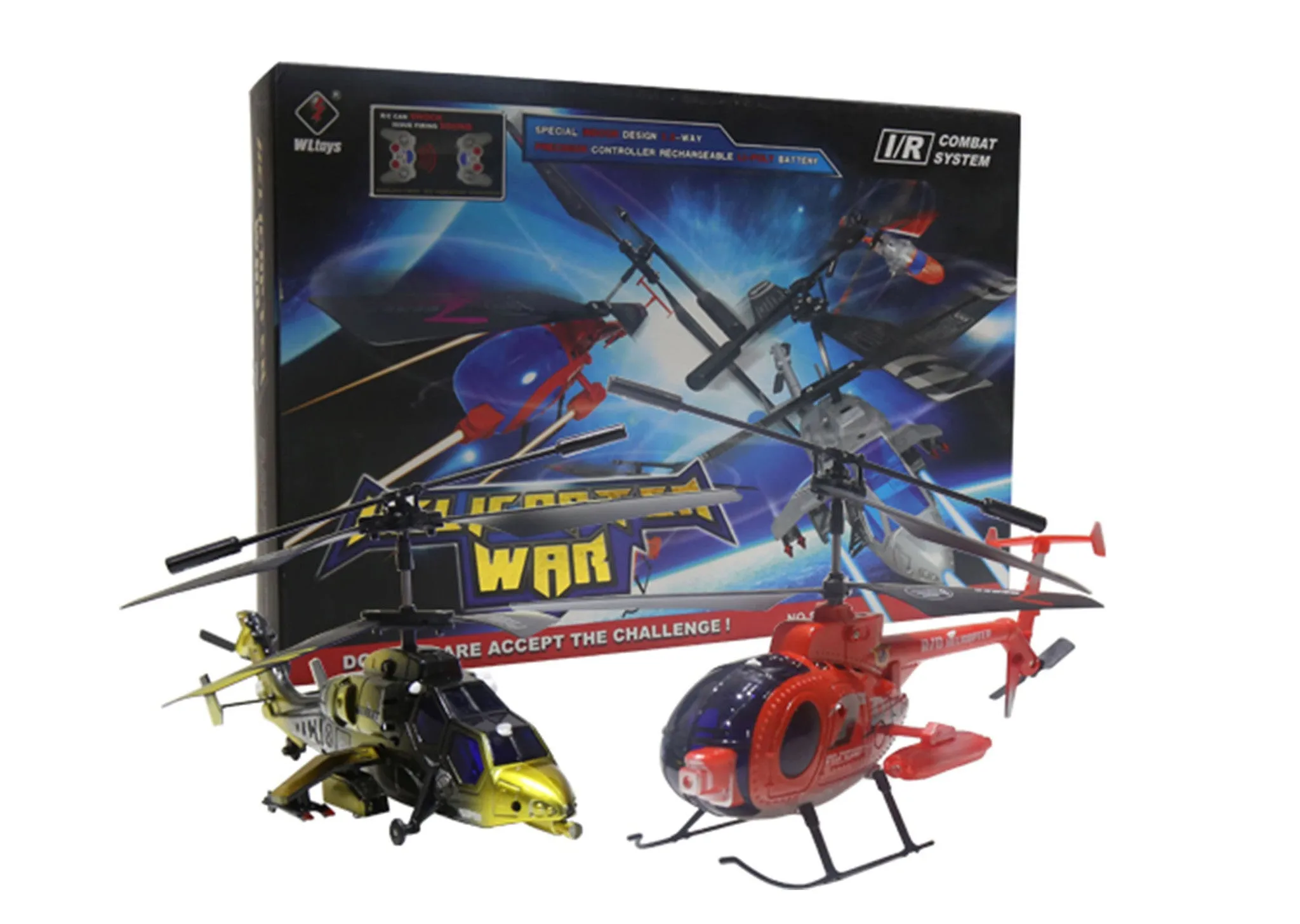 WLToys S626 R/C Helicopter with Infrared Combat System