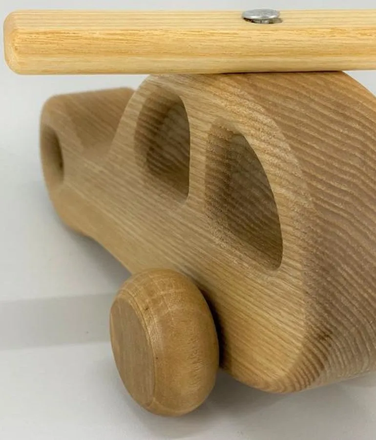 Wooden Toy Helicopter